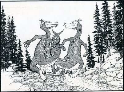 Marriage black and white drawing