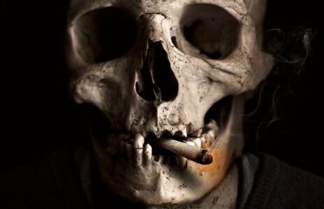 Cigarette smoke unhealthy
