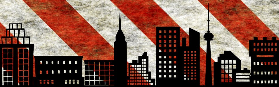 Downtown city skyline metropolitan