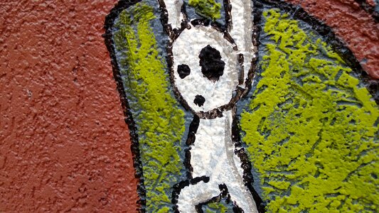Paint graffiti street art