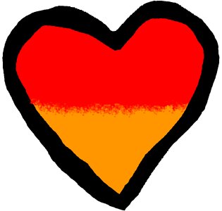 Black red gold germany painted