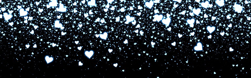 Love blue love blue heart