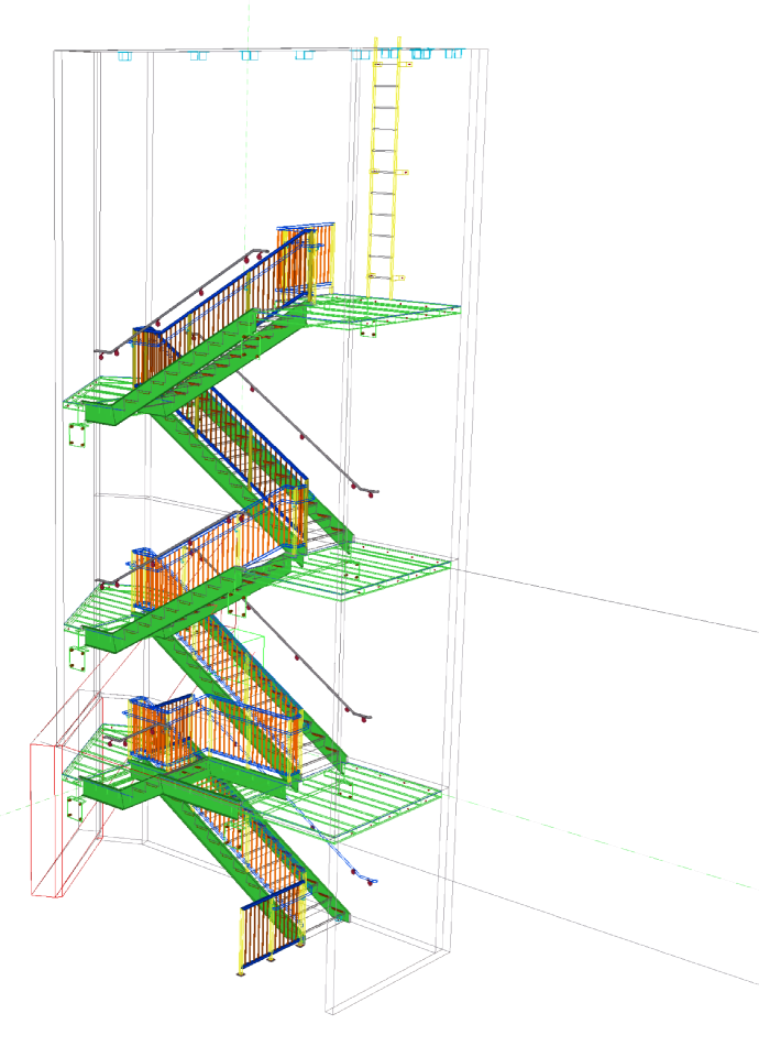 Architecture blueprints 3d