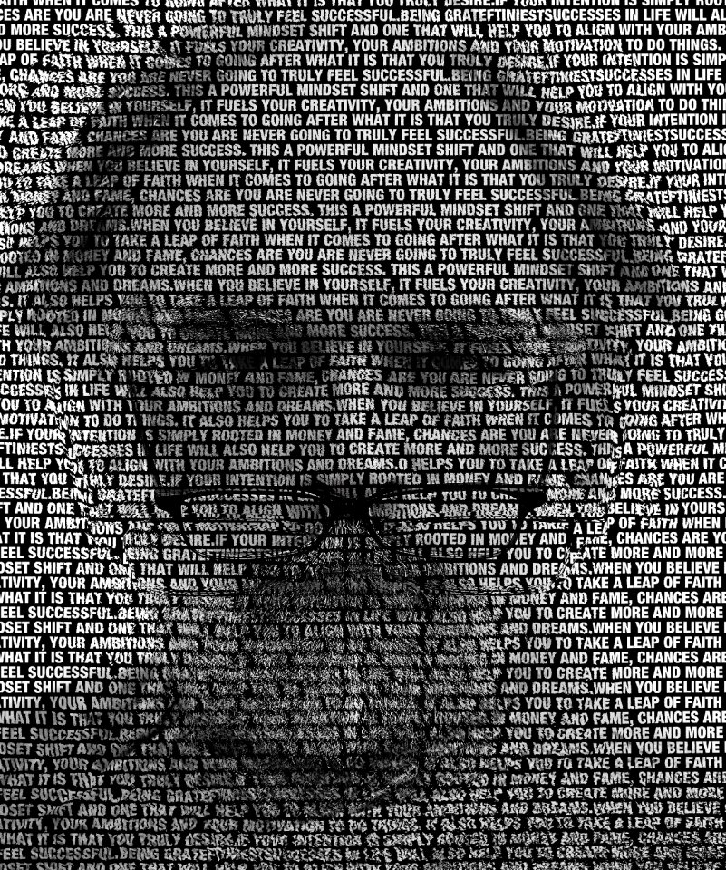 Book knowledge black and white