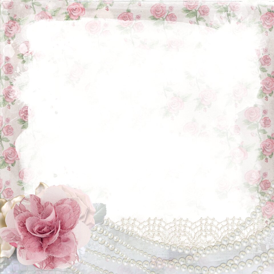 Pink pearls wedding