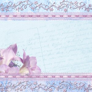 Lily scrapbook vintage