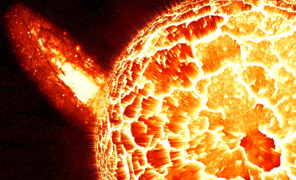 Galaxy core phenomenon