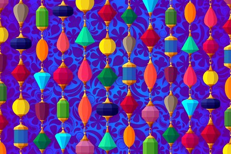 Jewels decorative design