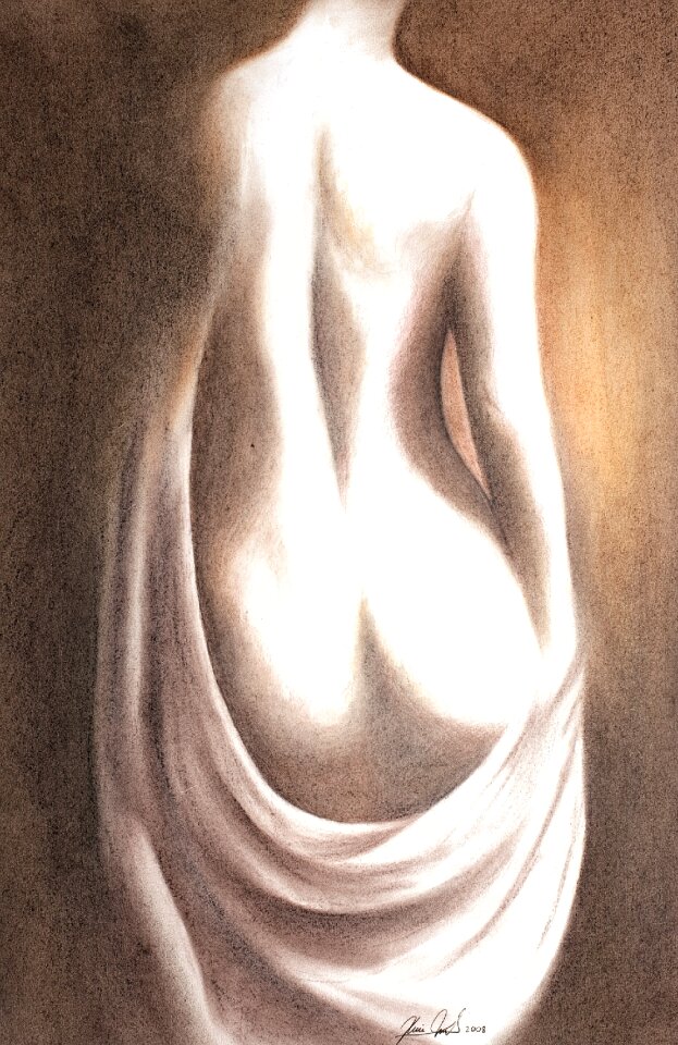 Woman butt po