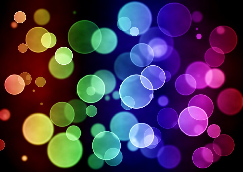 Background bubbles Free illustrations