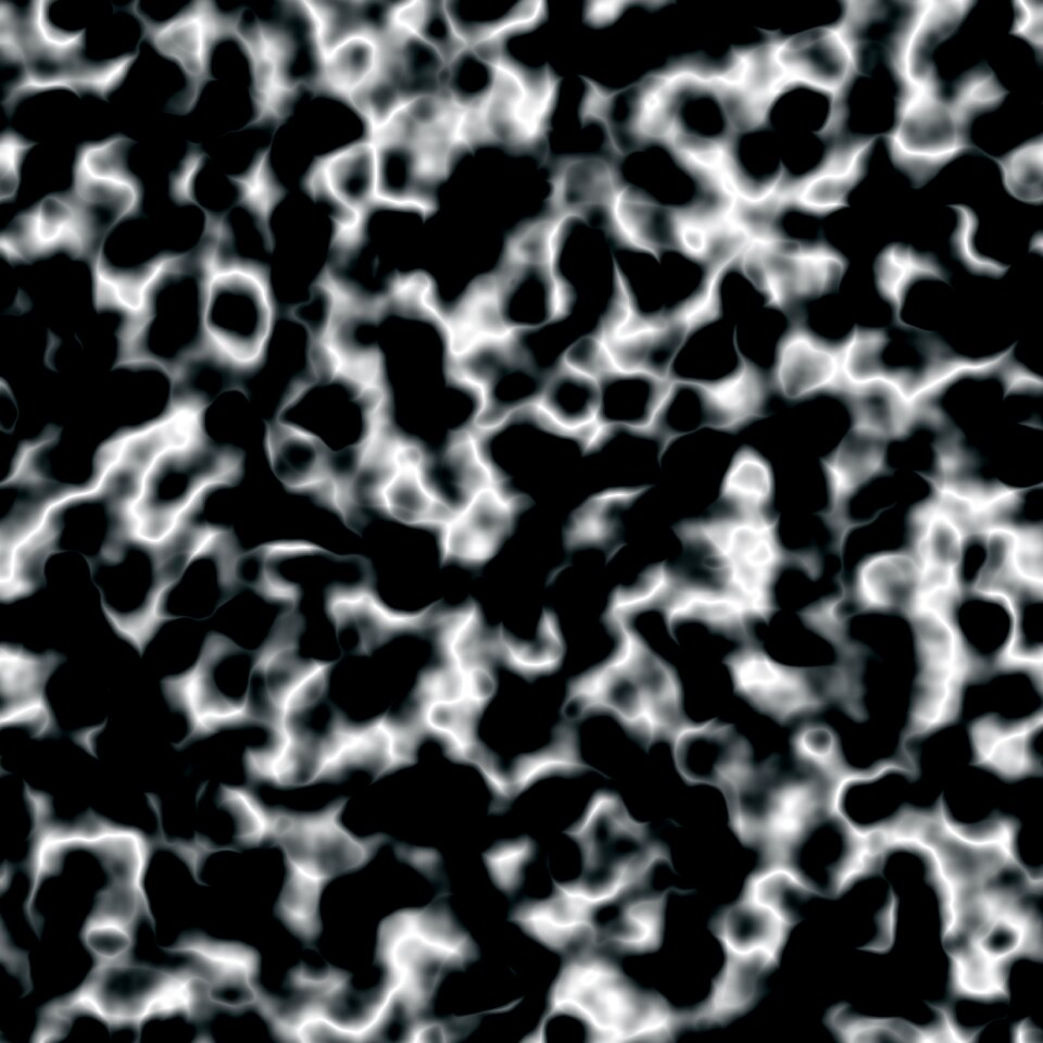 Black and white texture effect