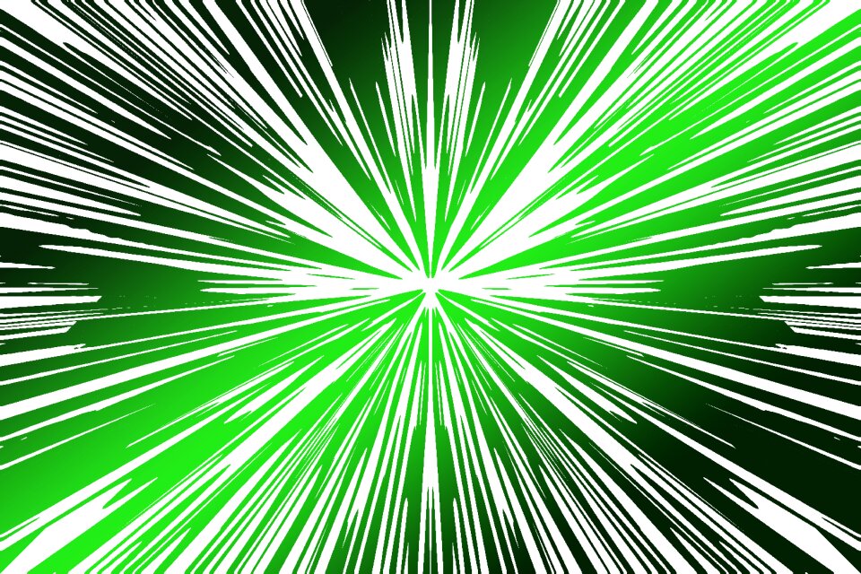 Structure lines explosion