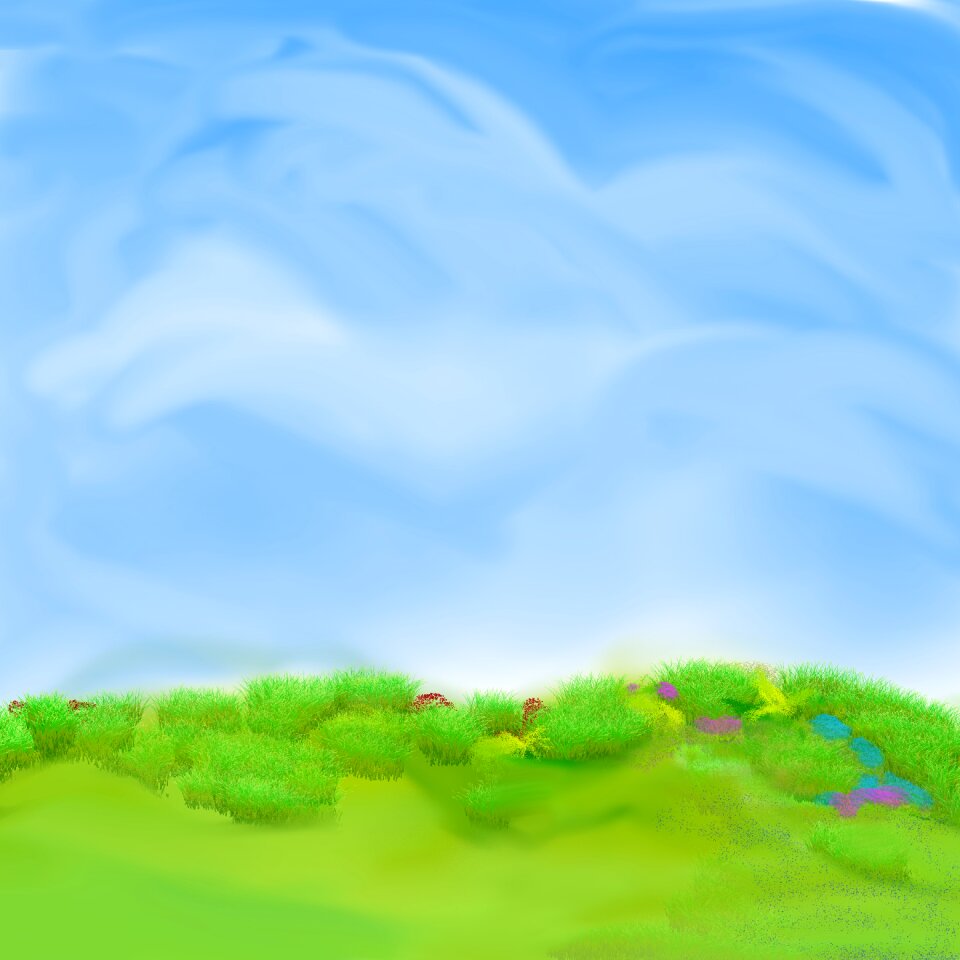 Art summer painting