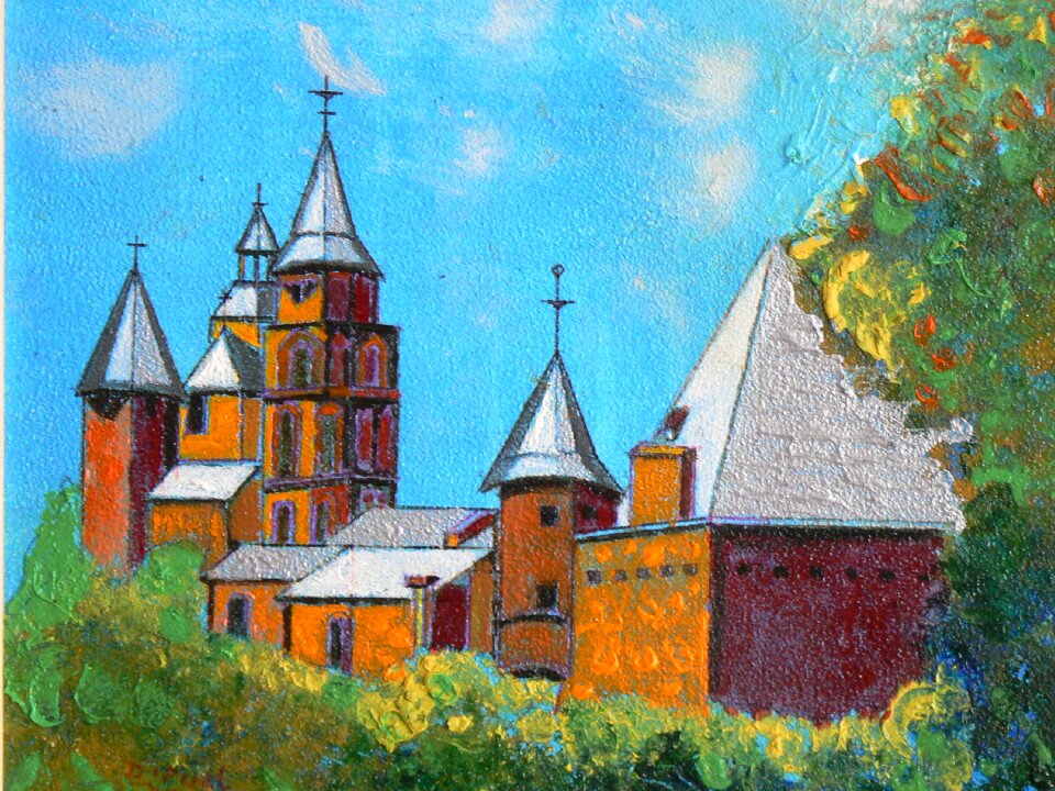 Landscape old village tourism