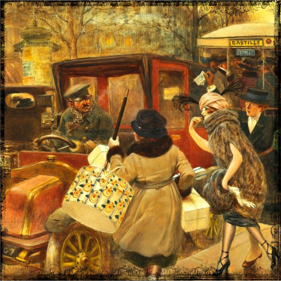 Shopping 1920's romantic