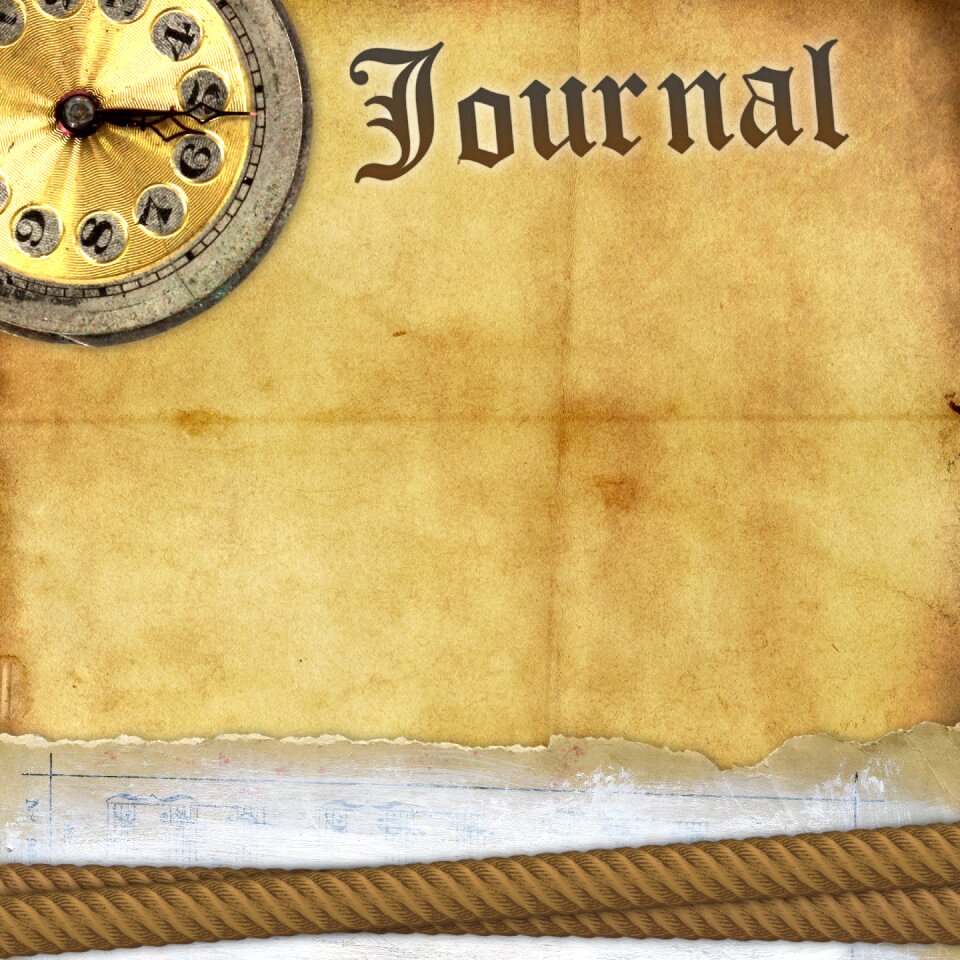 Journal grunge scrapbook