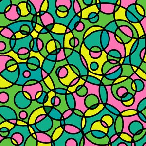 Pattern abstract colorful