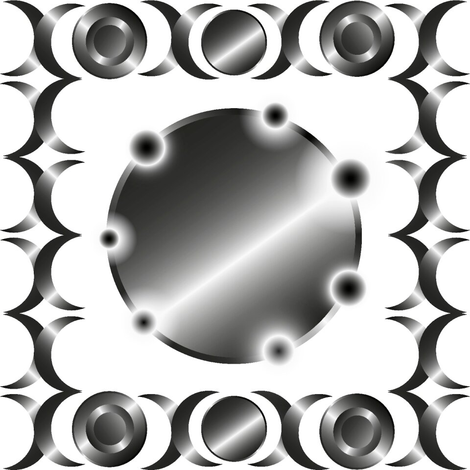 Ring abstract texture