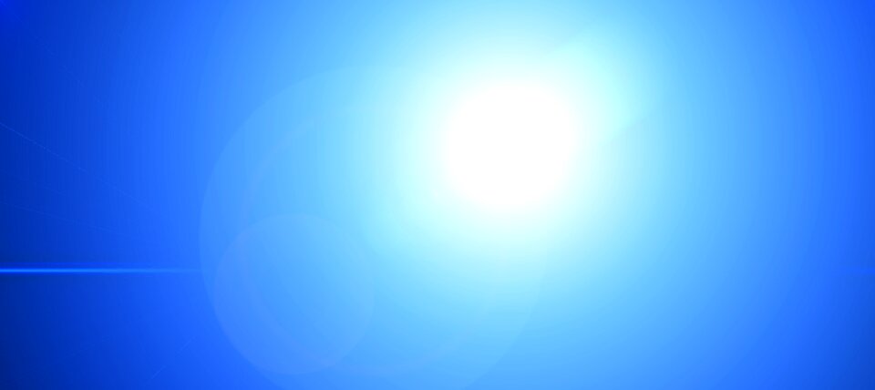 Ray seem lens flare