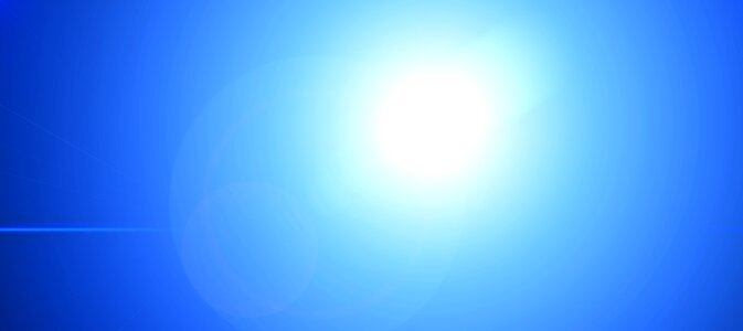 Ray seem lens flare