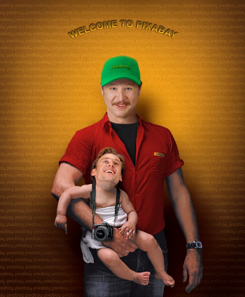 Child babe poster