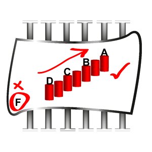 Chart growth icon
