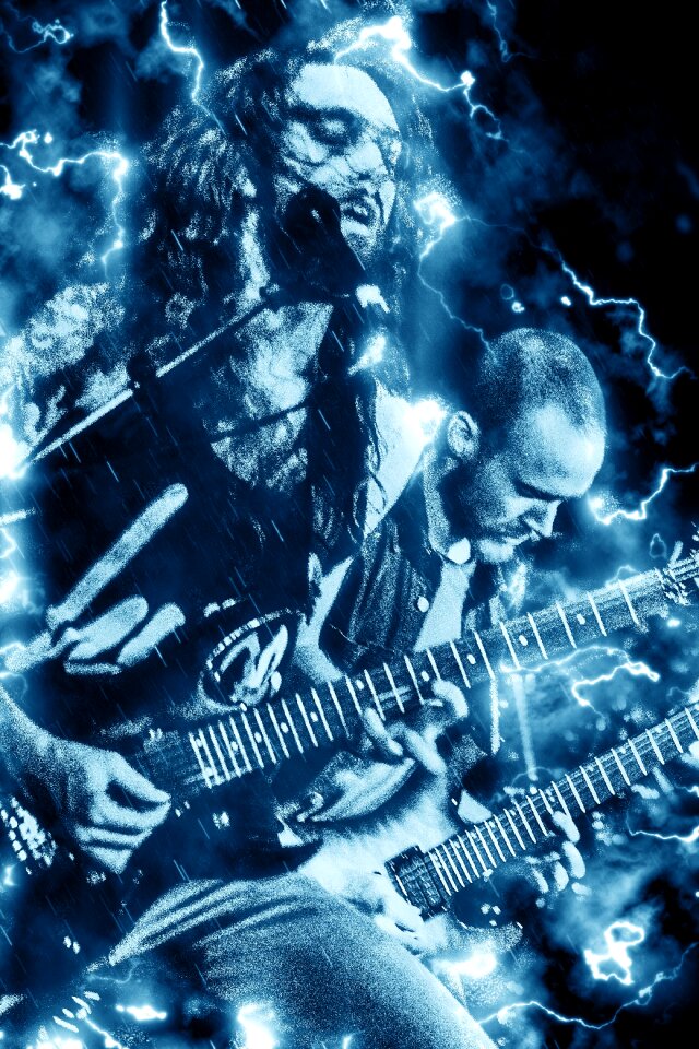 Rock music concert