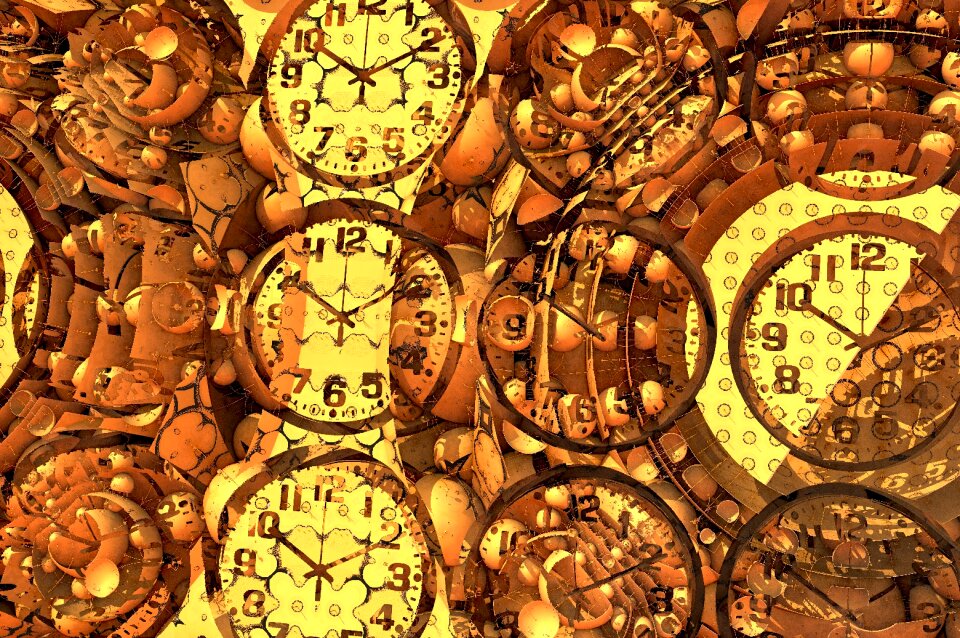 Antique old brown time