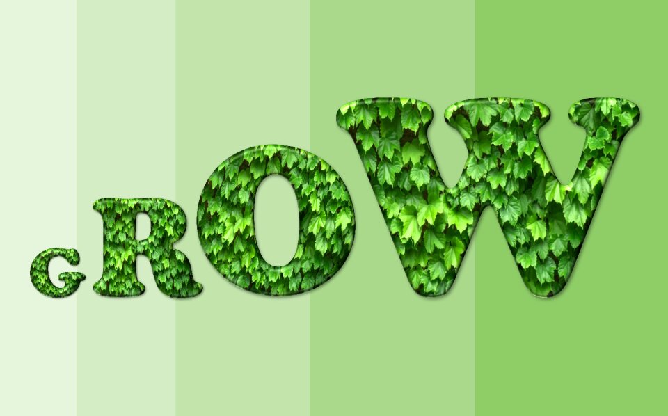Growth growing plants
