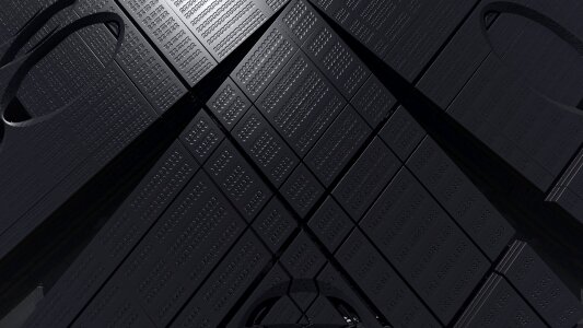 Dark metal steel