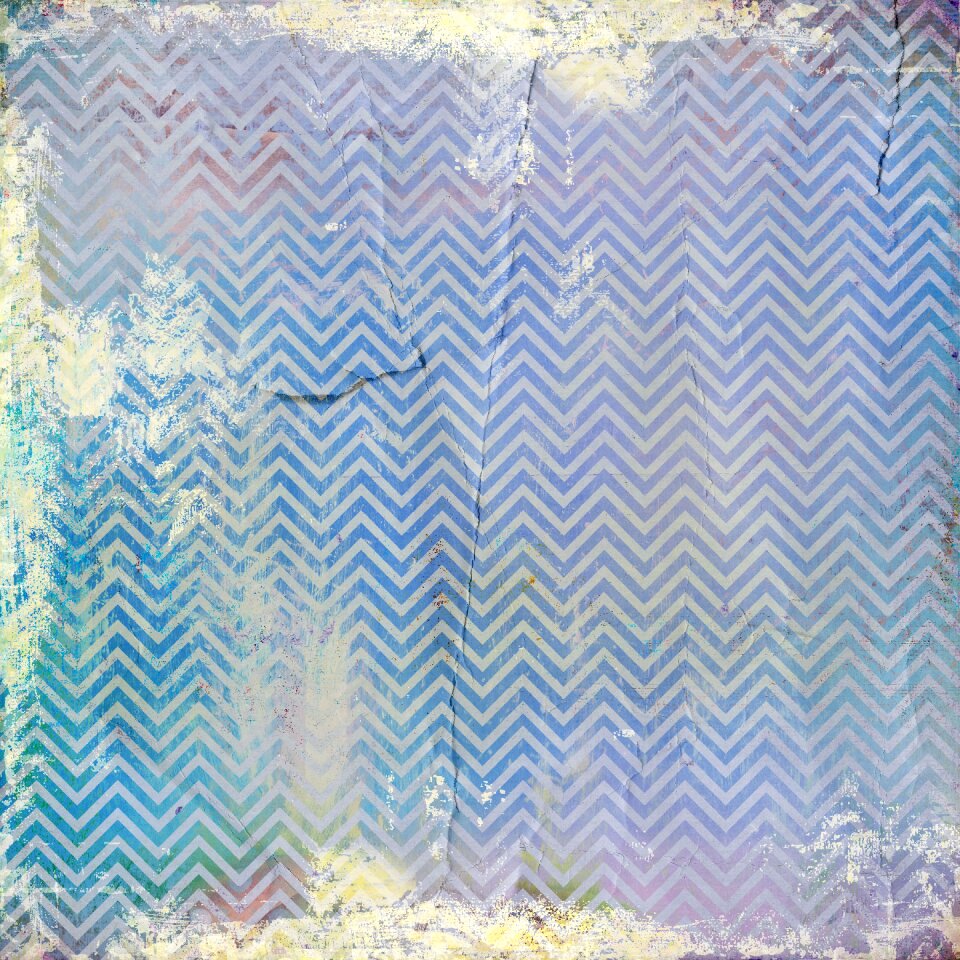 Retro rustic zigzag