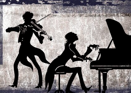 Piano violinist pianist
