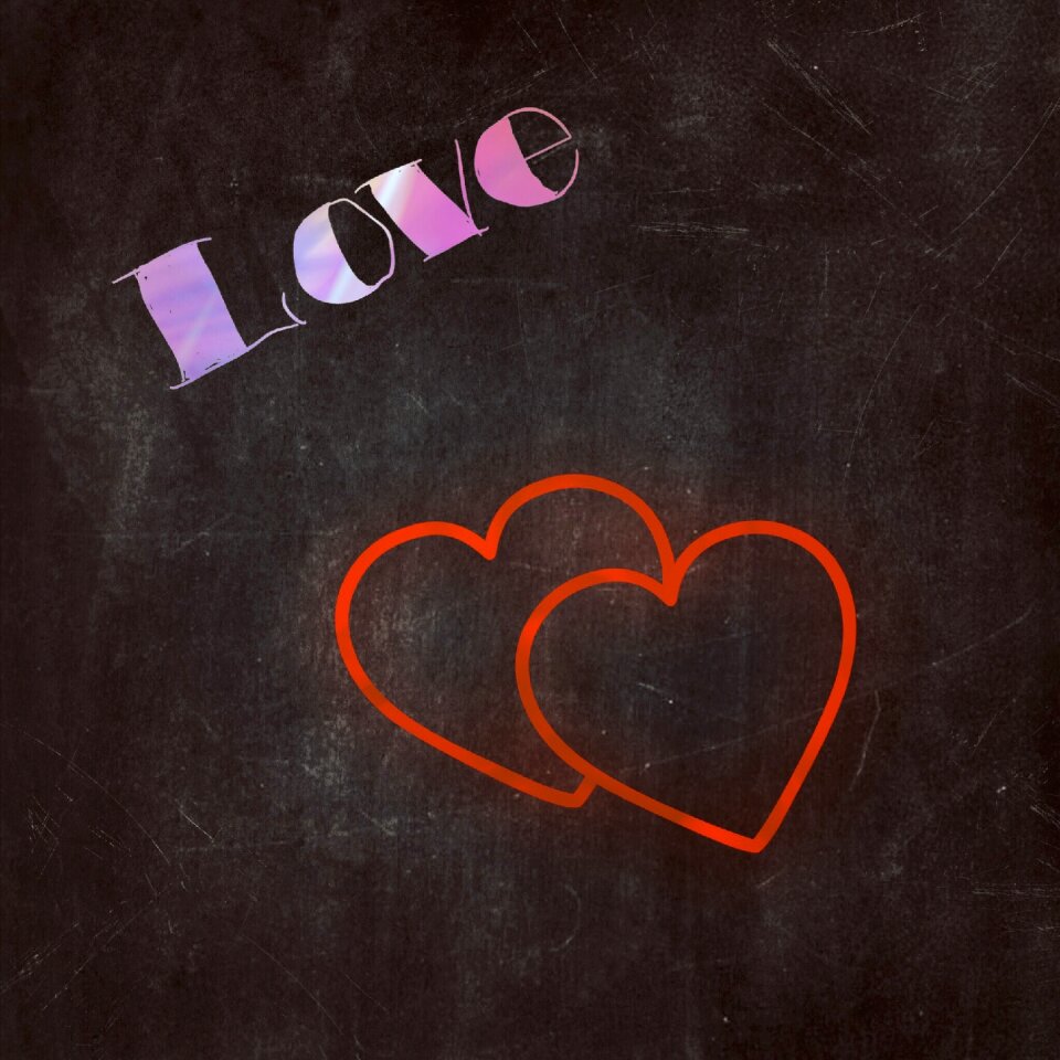 Abstract valentine's day heart