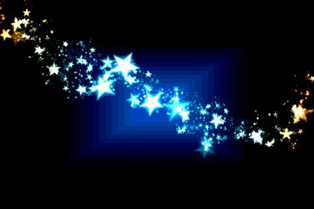 Background starry sky christmas