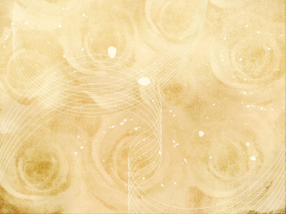 Roses circles paint splatters