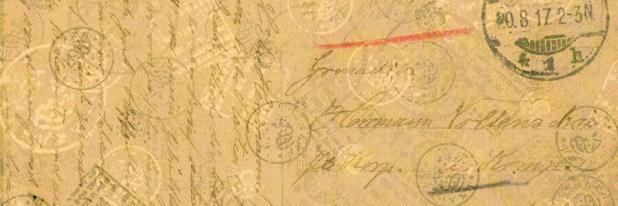 Old stamp postmark