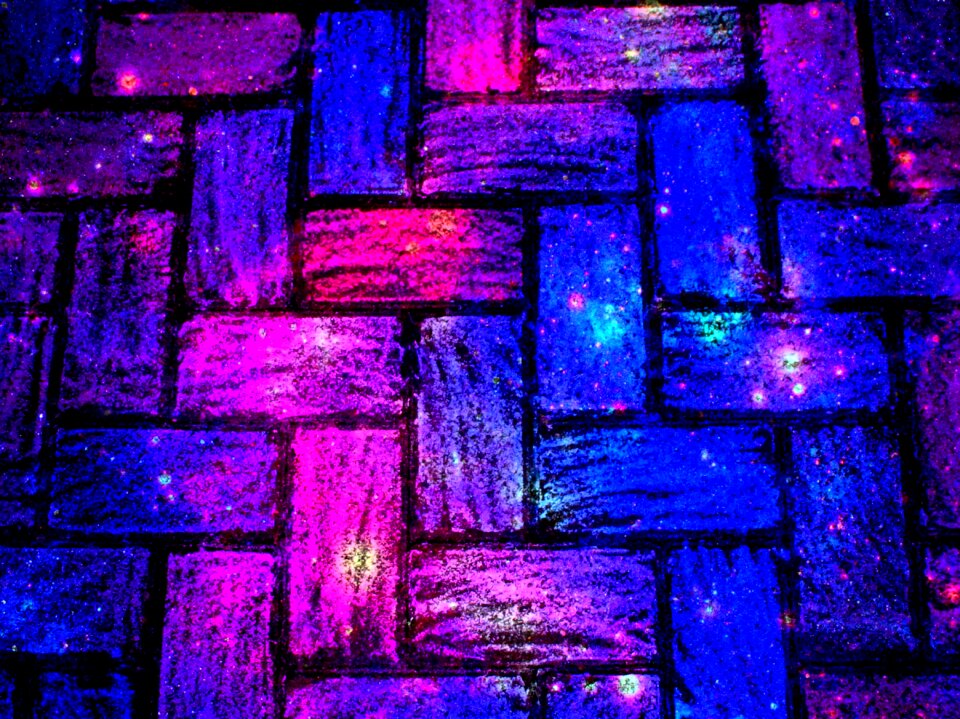 Random colorful modern