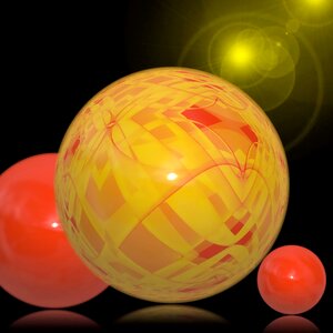 Bokeh background abstract