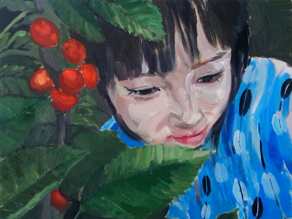 Girls face Free illustrations
