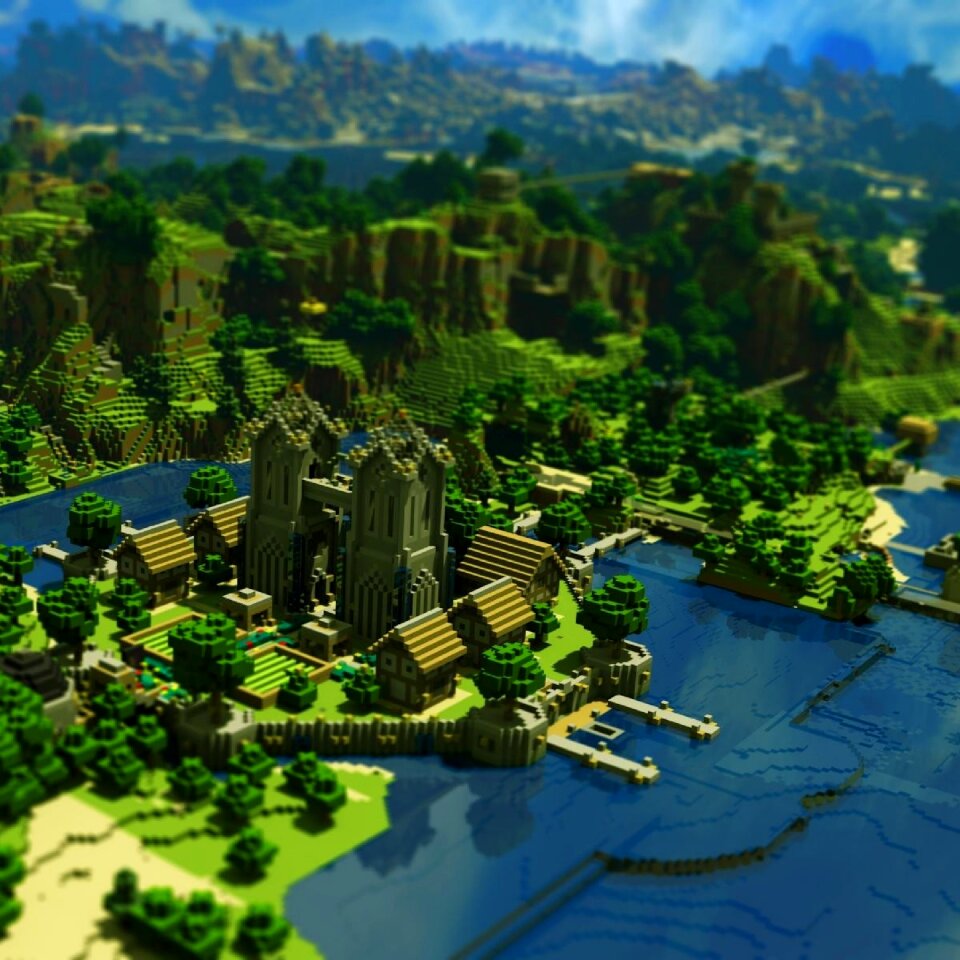 Nice in minecraft Free illustrations