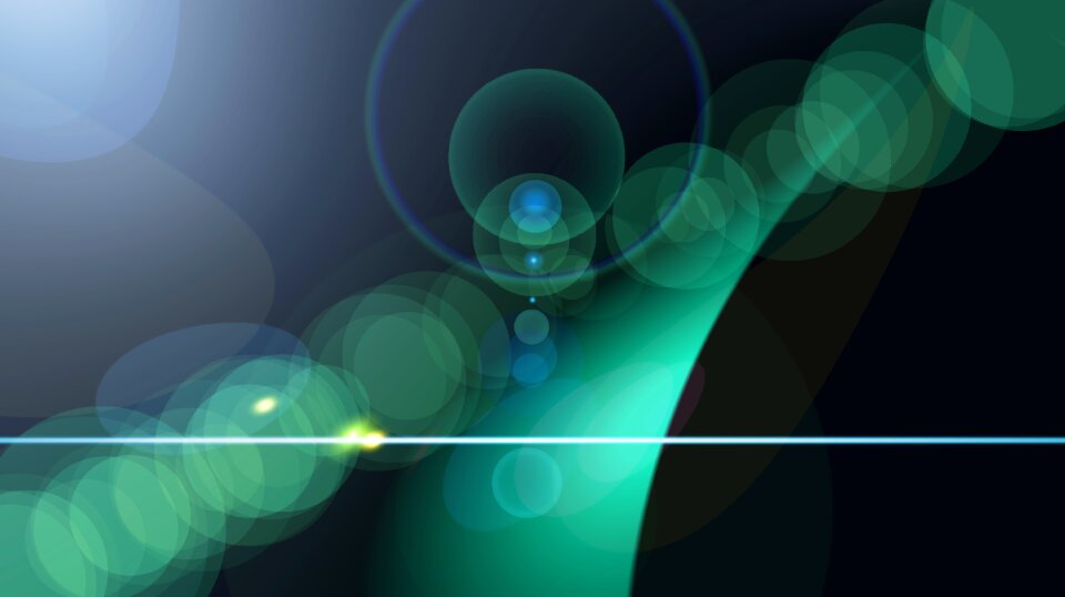 Flare mirroring background
