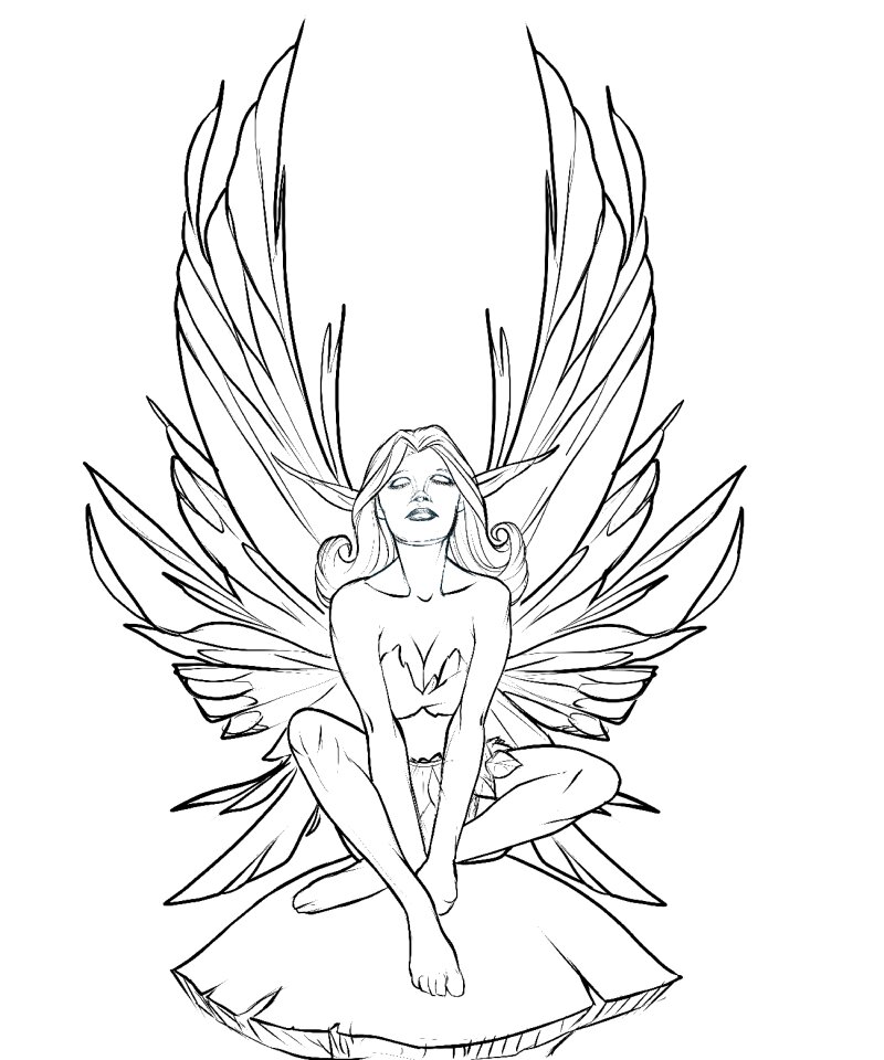 Drawing design female