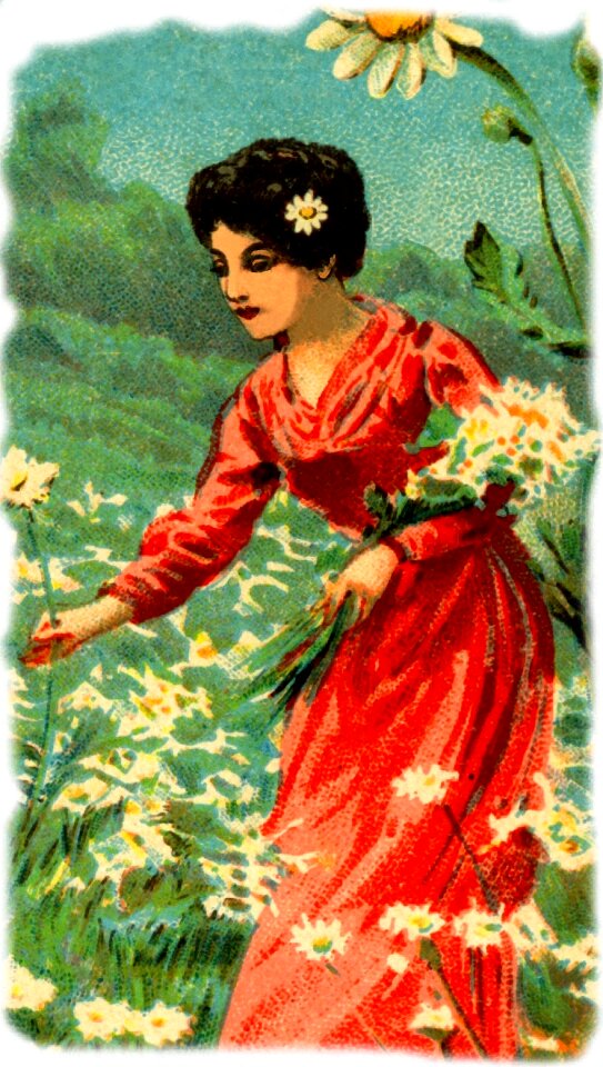Vintage beauty portrait