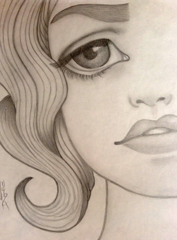 Pencil art paper