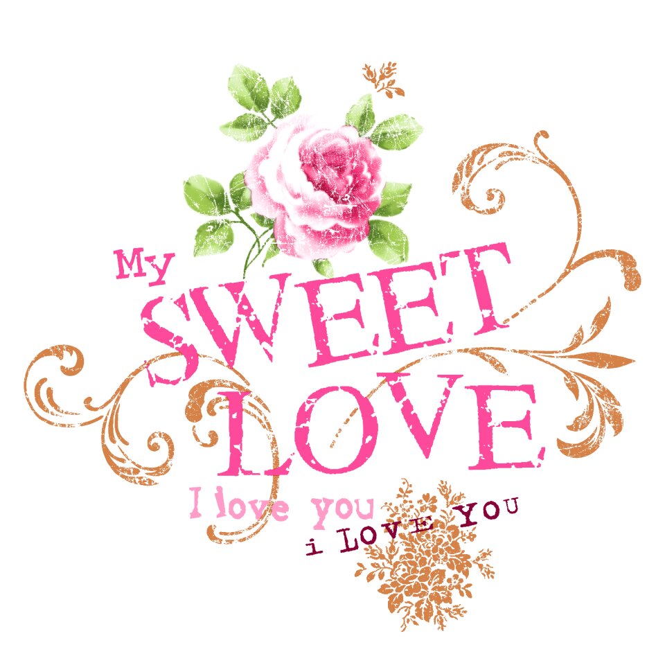 Love pink Free illustrations