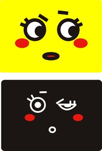 Doubt faces Free illustrations