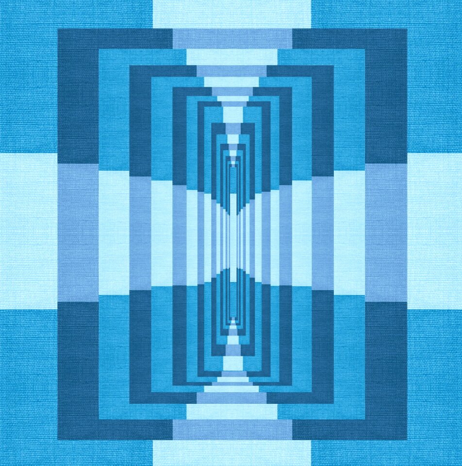Blue shades hues