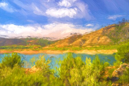 Landscape oil museum