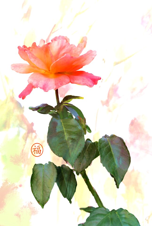 English gardens painting Free illustrations