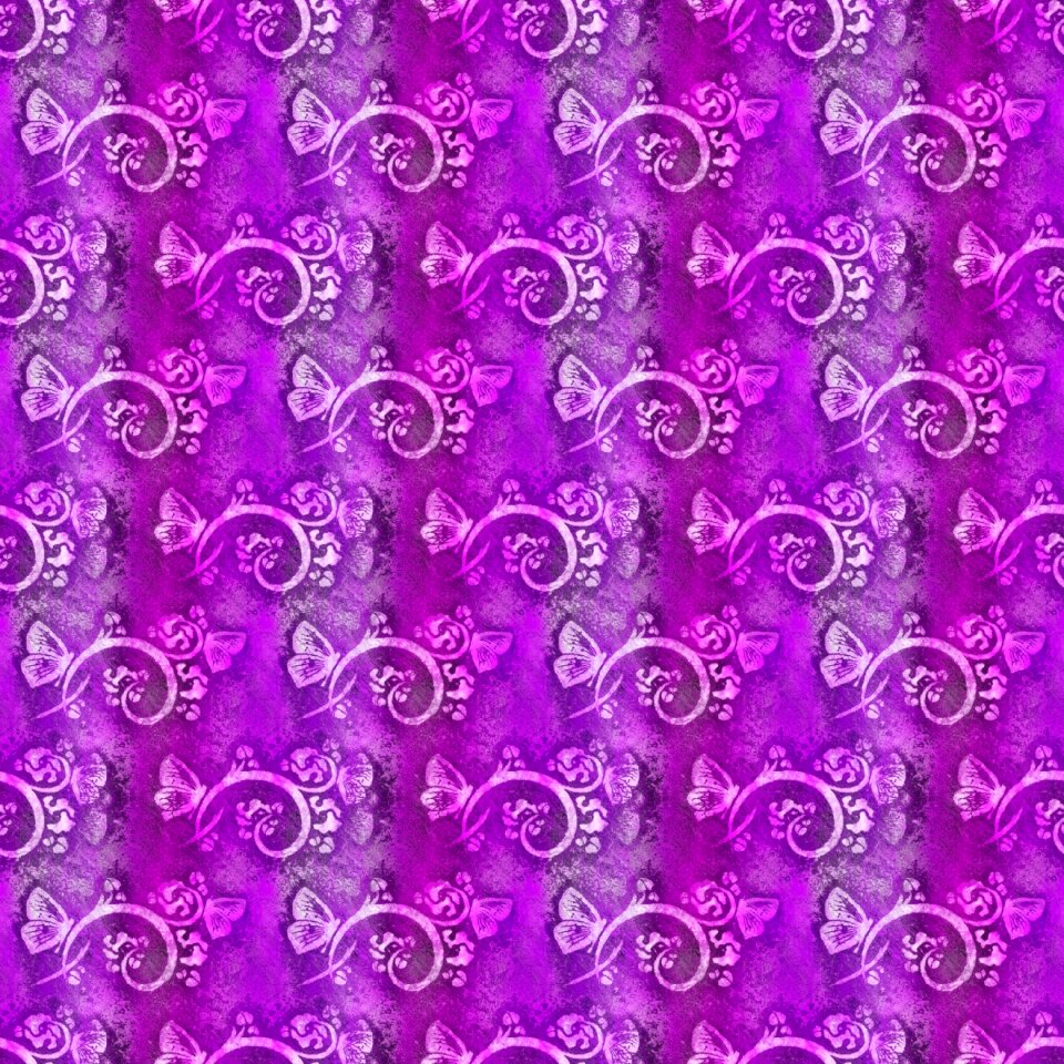 Seamless swirl vine